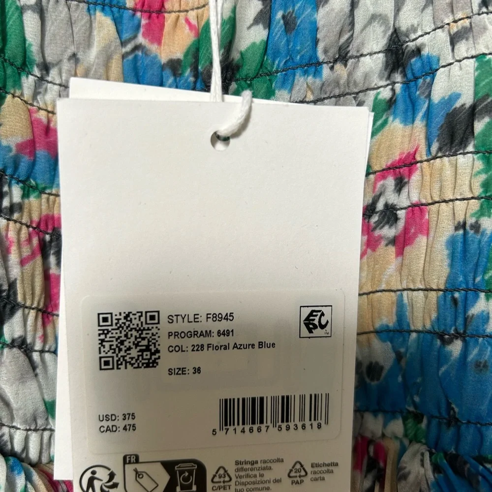 Women’s GANNI midi dress, European size 36 which is US size 4, new with tags - Picture 5 of 7